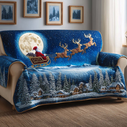 Moon Santa Quilted Sofa Cover GFTOQM200
