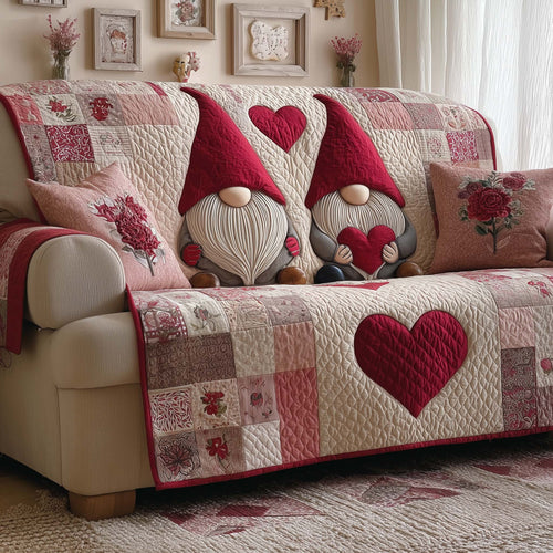 Love Holders Quilted Sofa Cover GFTOQM2016