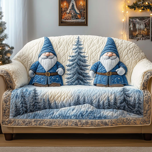 Gnomes Quilted Sofa Cover GFTOQM209