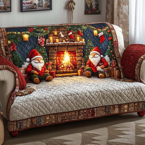Gnomes Quilted Sofa Cover GFTOQM210