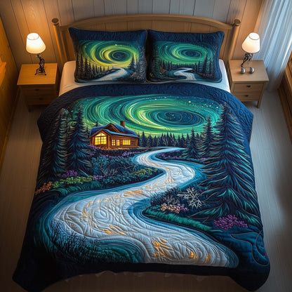 Aurora Cabin Duvet Cover Set GFTOQM2178