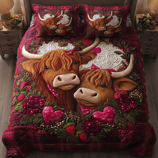 Rose Pair Duvet Cover Set GFTOQM2185