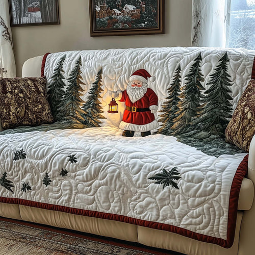 Santa Claus Quilted Sofa Cover GFTOQM218