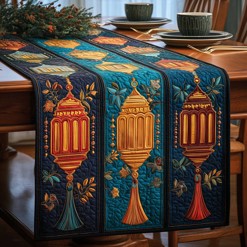 Lantern Glow Quilted Table Runner GFTOQM2203