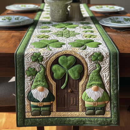 Shamrock Cottage Quilted Table Runner GFTOQM2535