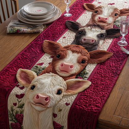 Heart Parade Quilted Table Runner GFTOQM2562