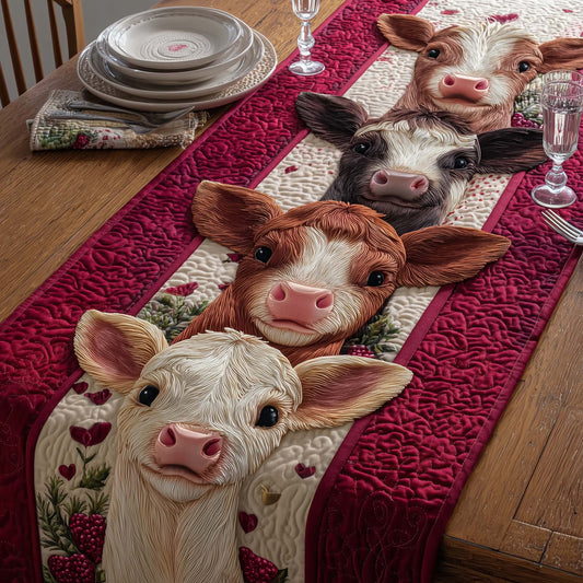 Heart Parade Quilted Table Runner GFTOQM2562