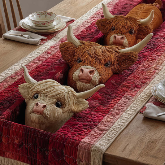 Rustic Trio Quilted Table Runner GFTOQM2563