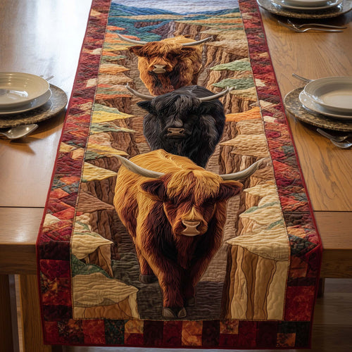 Cozy Trail Quilted Table Runner GFTOQM2564