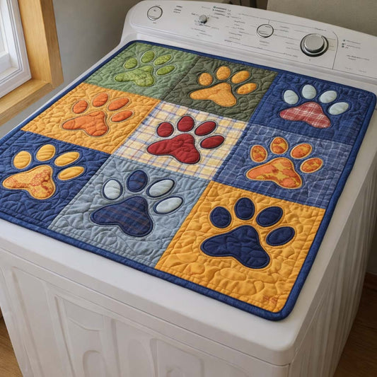 Cozy Paws Quilted Washer and Dryer Cover GFTOQM2652