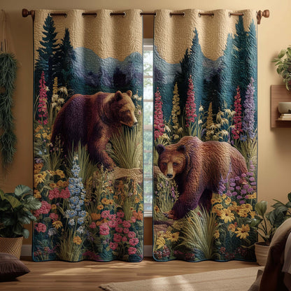 Meadow Guardian Quilted Curtains GFTOQM2659