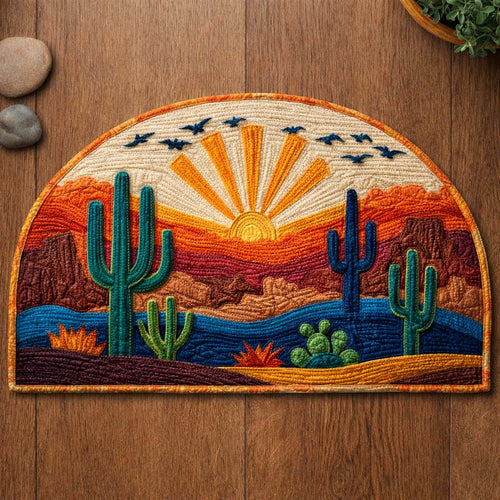 Desert Sunrise Quilted Welcome Mat GFTOQM2701
