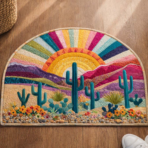 Pastel Horizon Quilted Welcome Mat GFTOQM2703