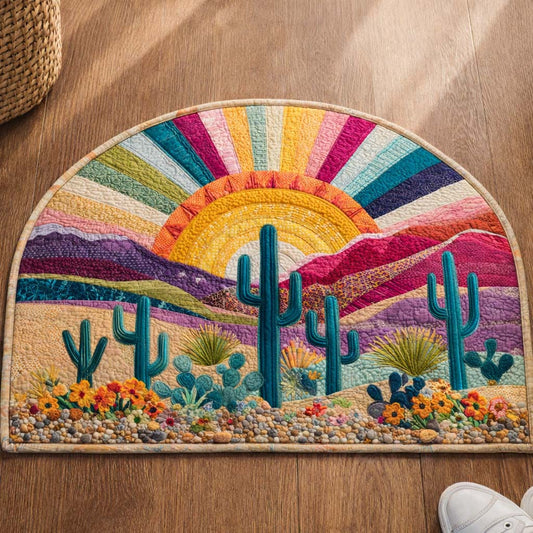 Pastel Horizon Quilted Welcome Mat GFTOQM2703