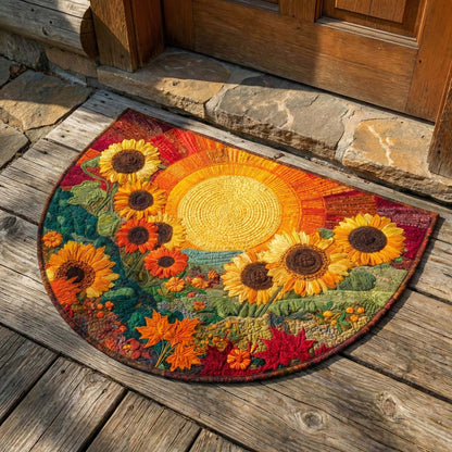 Autumn Sun Quilted Welcome Mat GFTOQM2753