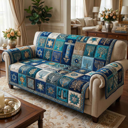 Sacred Symbols Quilted Sofa Cover GFTOQM2874