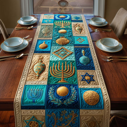 Royal Symbols Quilted Table Runner GFTOQM2906