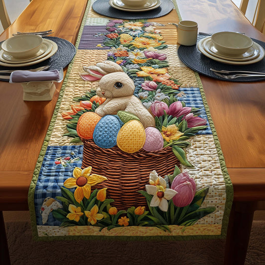 Easter Bunny Quilted Table Runner GFTOQM3003