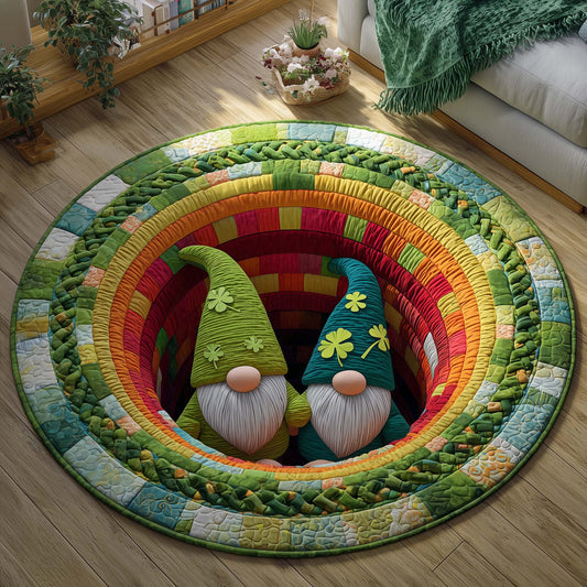 Lucky Hollow Quilted Round Mat GFTOQM3067