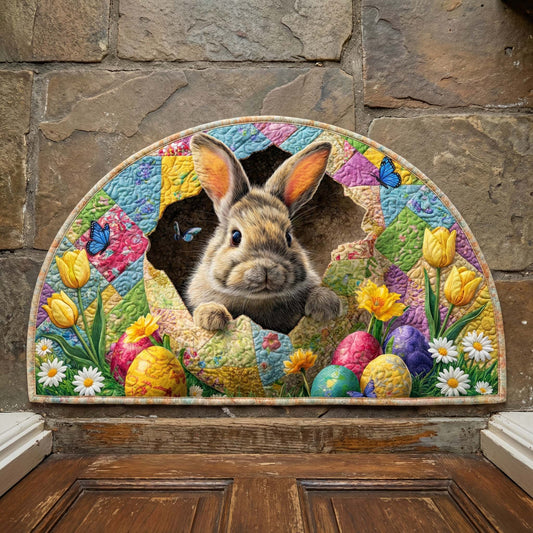 Spring Hatchling Quilted Welcome Mat GFTOQM3111