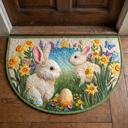 Easter Meadow Quilted Welcome Mat GFTOQM3115