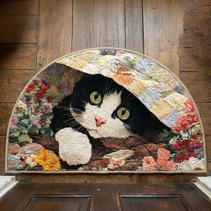 Garden Hideaway Quilted Welcome Mat GFTOQM3140