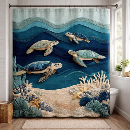 Ocean Drift Shower Curtain GFTOQM3145