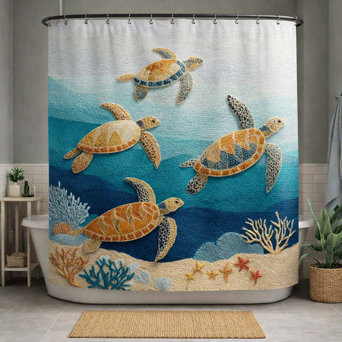 Aqua Glide Shower Curtain GFTOQM3146