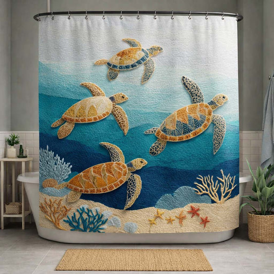 Aqua Glide Shower Curtain GFTOQM3146