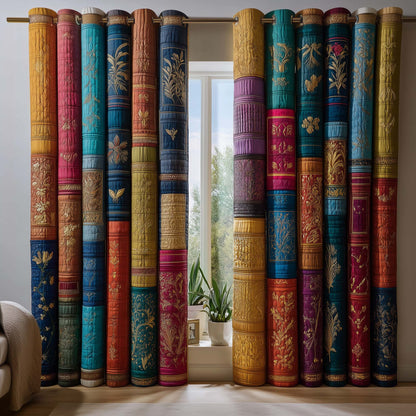 Colorful Embossed Classics Quilted Curtains GFTOQM3231