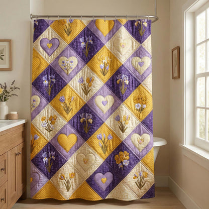 Golden Iris Shower Curtain GFTOQM3284