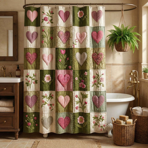 Blush Garden Shower Curtain GFTOQM3288
