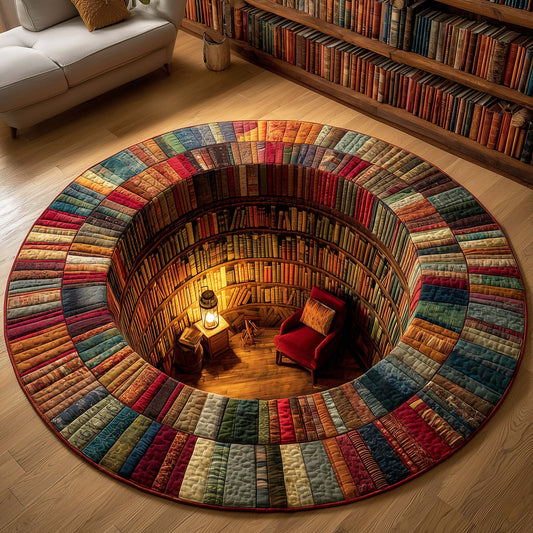 Cozy Nook Quilted Round Mat GFTOQM3306