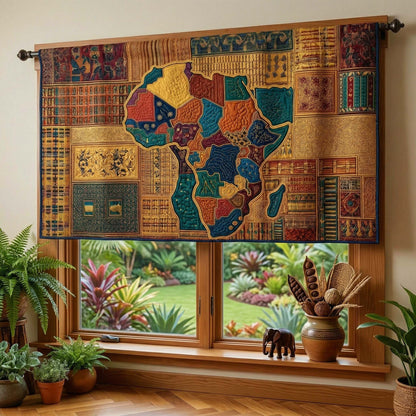 Heritage Africa Quilted Valance GFTOQM3365