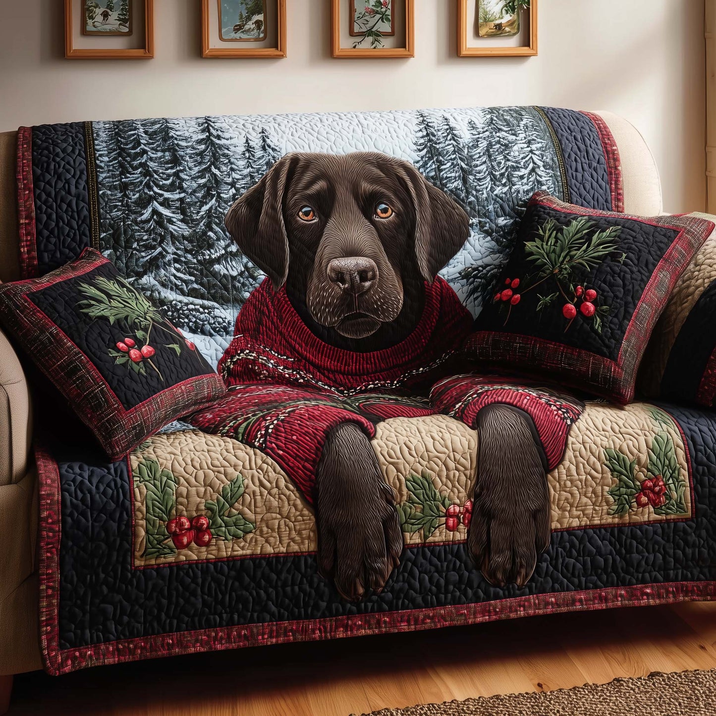 Sweater Lab Quilted Sofa Cover GFTOQM341