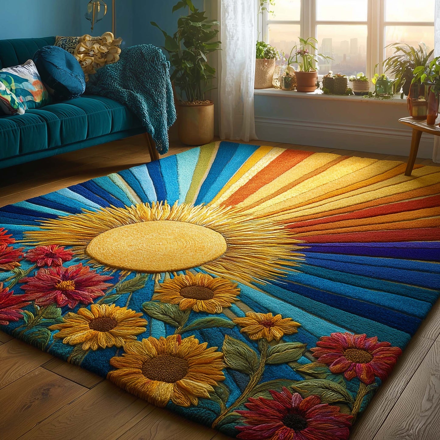 Stellar Waterfall Area Rug GFTOQM3488