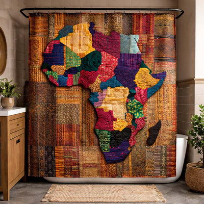 Golden Africa Shower Curtain GFTOQM3593