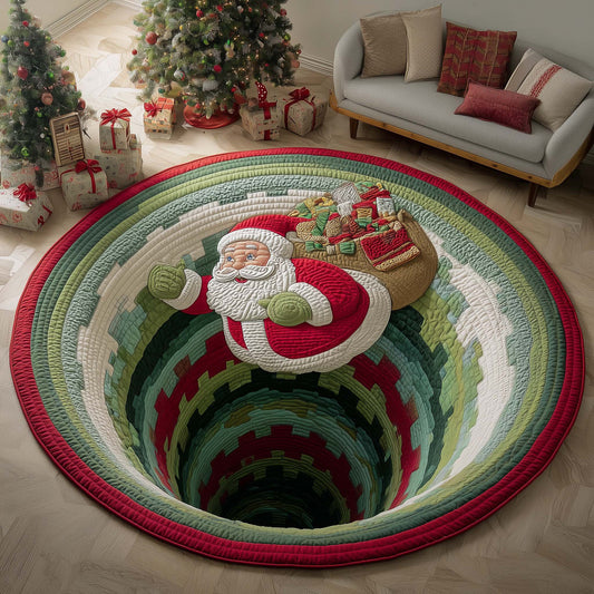 Gift Vortex Quilted Round Mat GFTOQM360