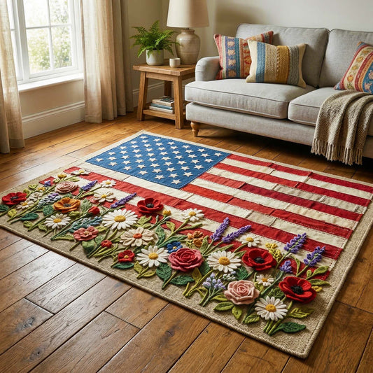 Wildflower Glory Area Rug GFTOQM3679