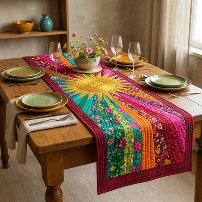 Sunburst Quilted Table Runner GFTOQM3692