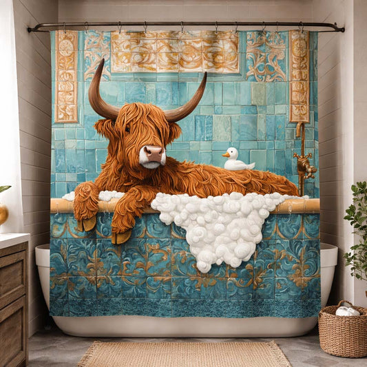 Bath Highland Shower Curtain GFTOQM3695