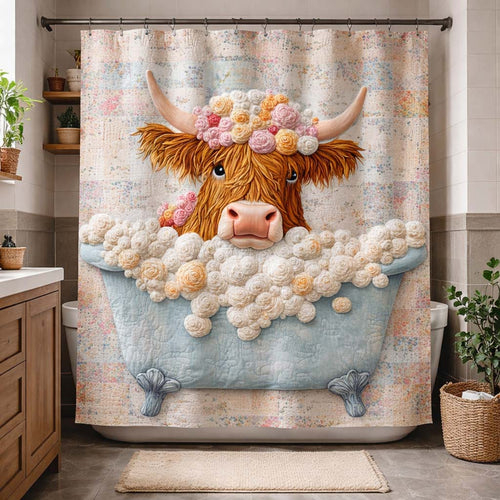 Floral Highland Shower Curtain GFTOQM3700