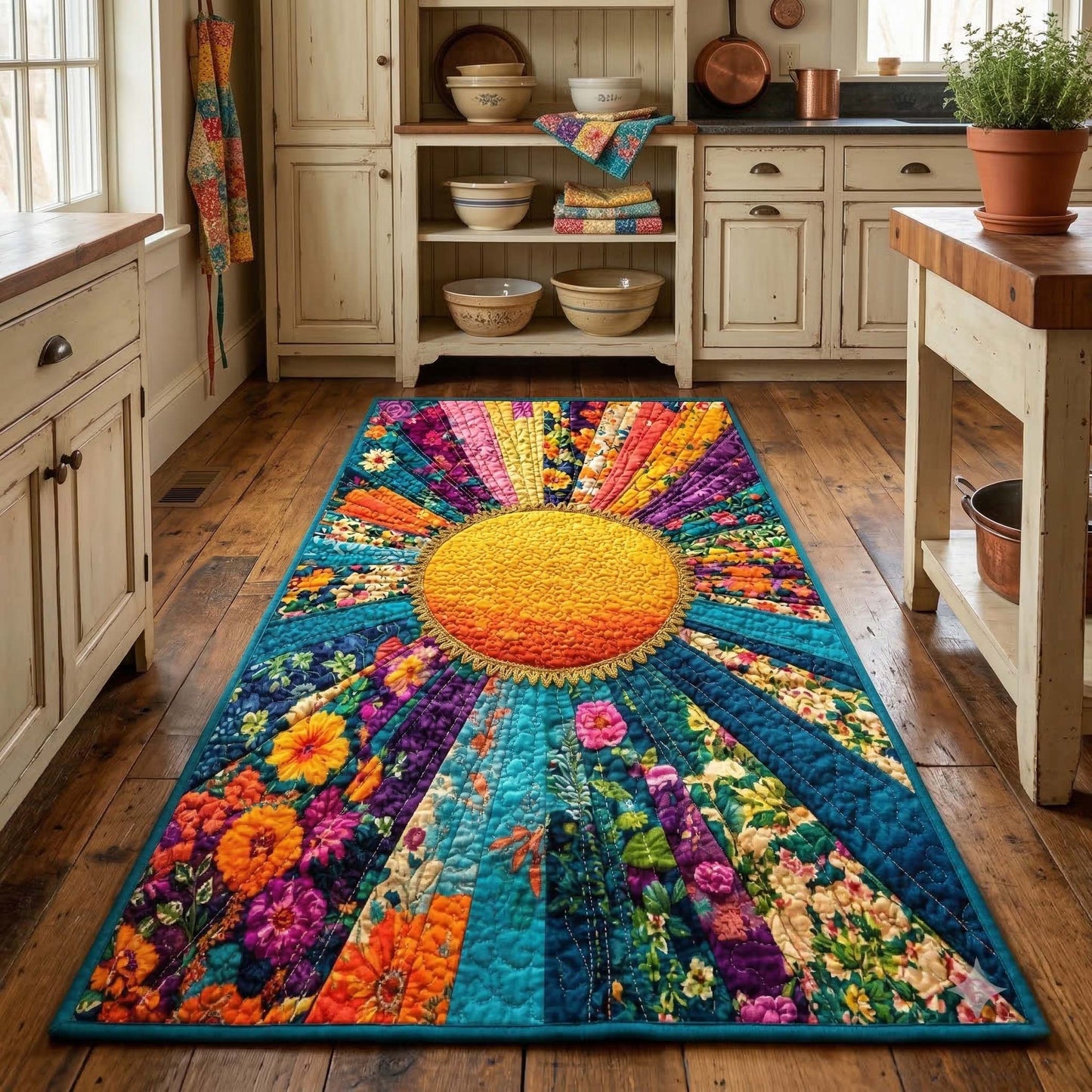 Radiant Quilt Runner Rug GFTOQM3722
