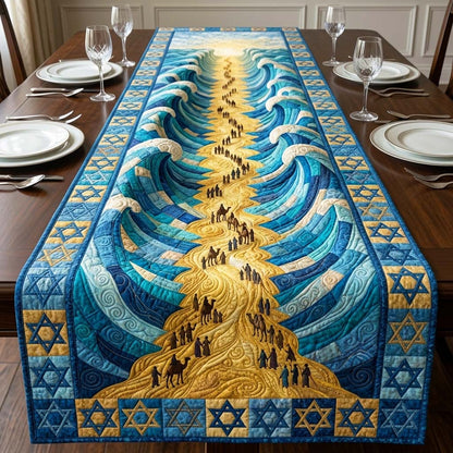 Passover Seder Quilted Table Runner GFTOQM3806