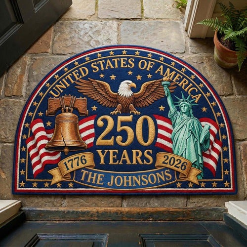 Liberty Bell Quilted Welcome Mat QTCUZ GFTOQM3982