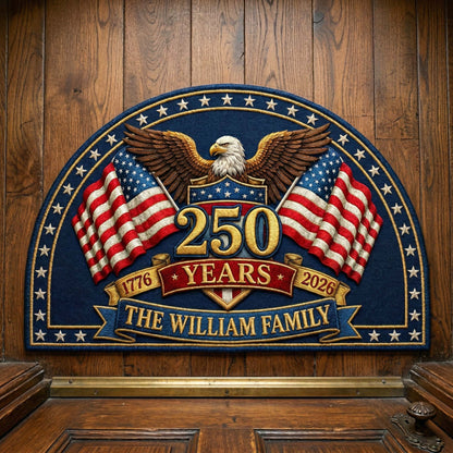 Eagle Shield Quilted Welcome Mat QTCUZ GFTOQM3984