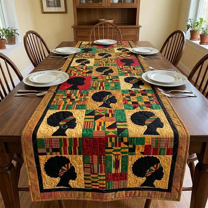 Juneteenth Heritage Quilted Table Runner GFTOQM4139