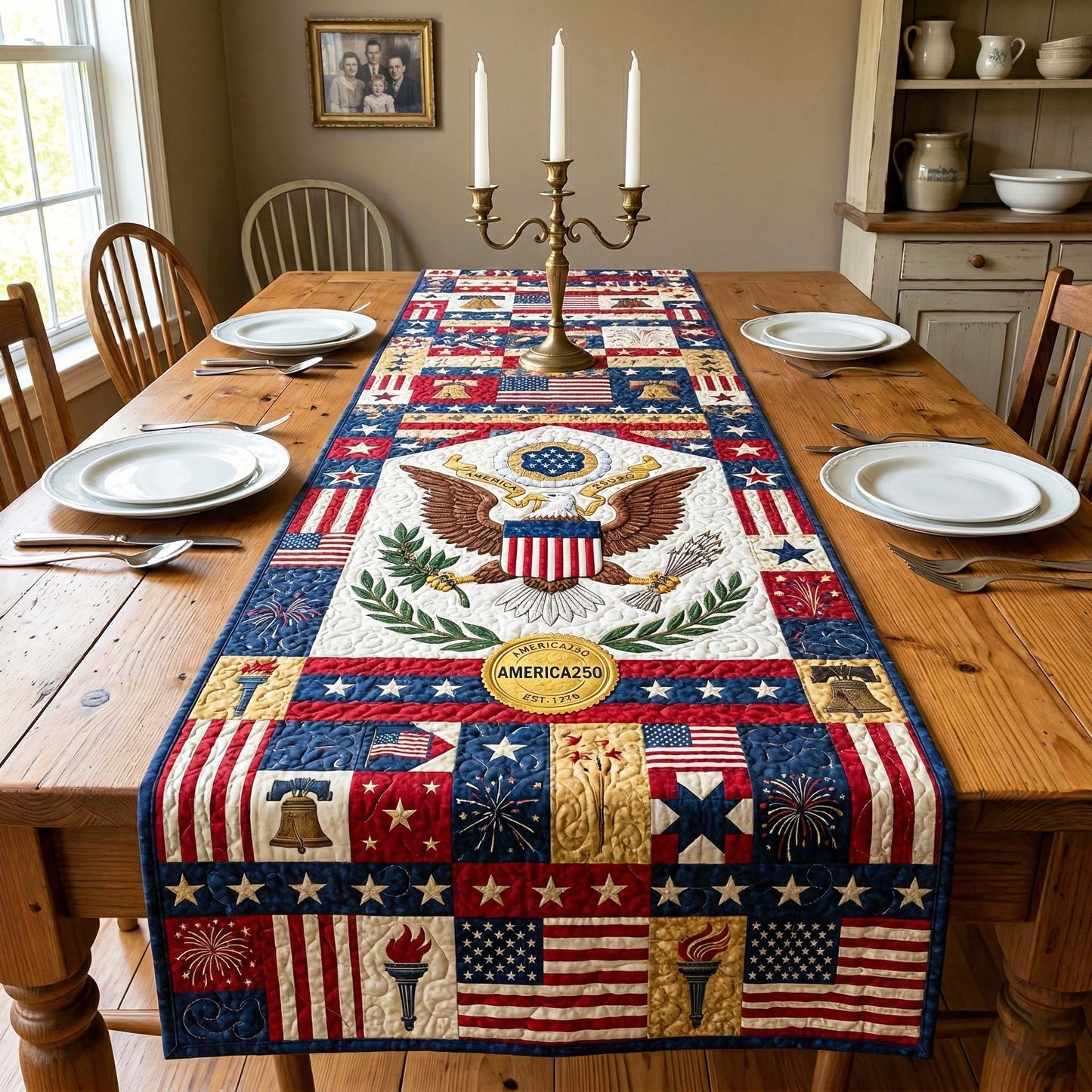 Liberty Heritage Quilted Table Runner GFTOQM4208