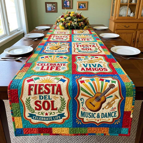 Cinco de Mayo Quilted Table Runner GFTOQM4333