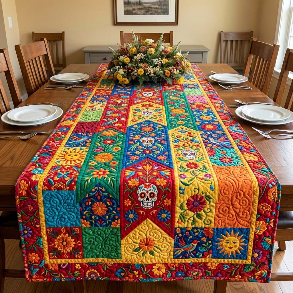 Cinco de Mayo Quilted Table Runner GFTOQM4335